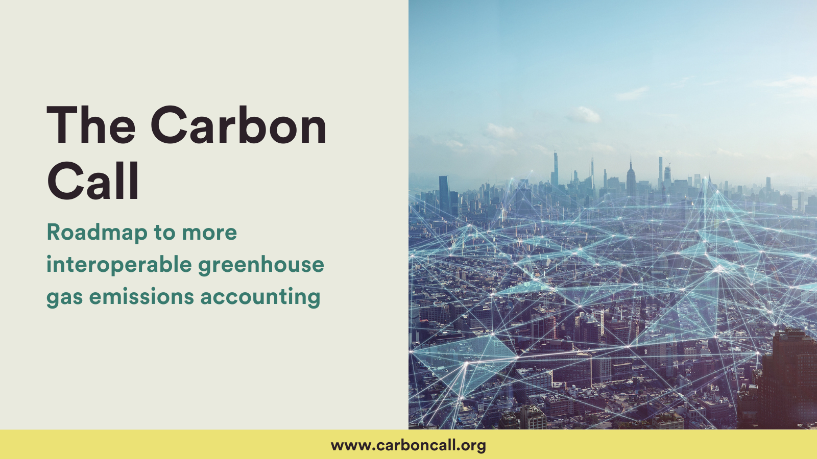 The Roadmap To More Interoperable Greenhouse Gas Emissions Accounting ...